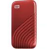 WD - Disque SSD Externe - My Passport - 500Go - USB-C - Rouge