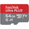 Sandisk Ultra PLUS microSDXC 64GB + SD Adapter 150MB/s A1 Class 10 UHS-I