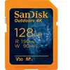 SanDisk Carte UHS-I 4K SDXC " Outdoors " 128 Go