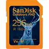 SanDisk Carte UHS-I FHD SDHC " Outdoors " 256 Go