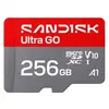 SanDisk Ultra GO, 2 Go, MicroSDXC, UHS-I, 190 Mo/s, V10, Gris, Rouge