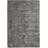 Novatrend Tapis moderne en soie gris foncé 120x170 cm