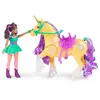 Unicorn Academy Licorne Leaf avec Lumières et Poupée Ava
