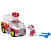 Figurine et véhicule Paw Patrol Pat Patrouille Fire Rescue Marcus