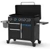 Pitboss - Plancha Pit Boss Ultimate 5 brûleurs sur chariot