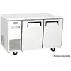 Non communiqué Table Réfrigérée Positive Compacte 2 Portes avec Dosseret 270 à 370 L Atosa