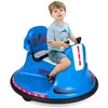 GOPLUS Auto Tamponneuse pour Enfants 6V avec Télécommande,Rotation à 3...