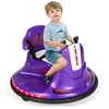 GOPLUS Auto Tamponneuse pour Enfants 6V avec Télécommande,Rotation à 3...