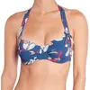 Huit - Haut de maillot de bain Diva bleu T.85C