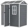 Abri de jardin en plastique 2,1m² 186 x 130 x 199cm Abri de jardin ave...