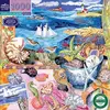 Puzzle 1000 pièces : Coquillages au bord de la rive