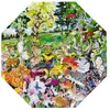 Eeboo Puzzle 500 pièces Octogonal : Champignons Comestibles