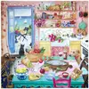 Eeboo Puzzle De Cuisine Rose 1000 Pièces