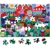 Puzzle carton enfant 100 pieces MARCHE ECOLOGIQUE EEBOO Carton Multicolore