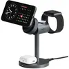 Wireless Charger MagFusion 3 in 1 Aukey LC-MC311, 15W Qi2 (Gray)