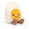 Peluche Amuseable Oeuf à la coque Joyeux (14 cm)