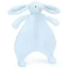 Doudou plat Lapin Bleu