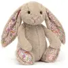 Peluche Bashful Lapin en fleurs Beige (31 cm)