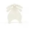 Jellycat Doudou plat Bashful Lapin (20 cm)