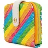 Funko Portefeuille - Loungefly - Disney Minnie Rainbow - Souple - Synthétique - 12,5x10cm