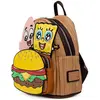 MINI SAC A DOS CRABBY PATTY / BOB L'EPONGE / LOUNGEFLY