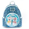 MINI SAC A DOS SNOWMAN MINNIE ET MICKEY / MICKEY MOUSE / LOUNGEFLY