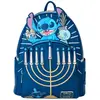 Loungefly Disney Lilo & Stitch Menorah Stitch Mini sac à dos lumineux