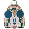 Disney - Mini sac à dos Mickey et Minnie Holiday By Loungefly