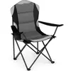 CostwayChaise Pliante Camping Fauteuil Pliable d'Extérieur avec Porte ...