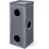 CostwayMaison de Chat à 4 Étages Condo pour Chat de 99 cm de Haut avec...