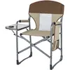 CostwayChaise Pliante Camping avec Table Latérale et Sac de Rangement ...