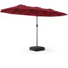 CostwayParasol de Terrasse Double de 340 cm de Haut Extra Large 396 Cm...