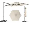 CostwayParasol de Jardin Parasol Déporté Hexagonale avec 360° Réglable...