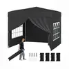 CostwayTonnelle Pliante 3x3 Imperméable Tonnelle de Jardin Exterieur a...