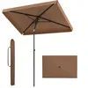 CostwayParasol Inclinable Rectangulaire 200 x 130 CM Parasol avec Incl...