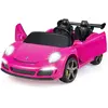 CostwayVoiture Électrique RUF Agréée Enfants Véhicule Électrique 12V a...