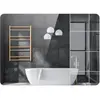 CostwayMiroir Lumineux LED 70 x 50 CM Miroir Mural de Salle de Bain An...