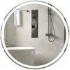 Costway70 cm Miroir Rond LED Éclairé Miroir de Salle de Bain Mural ave...