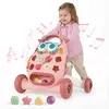 CostwayTrotteur Montessori pour Bébés Jouet Éducatif avec Lecteur Oval...