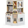 CostwayCuisine de Jeu pour Enfants Jouet Cuisine avec Son Lumière Cuis...