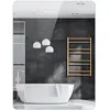 CostwayMiroir Lumineux LED 80 x 60 CM Miroir Mural de Salle de Bain An...