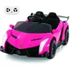 CostwayVoiture Électrique 12V pour Enfant 3+ Ans avec Télécommande 4 R...