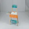CostwayCuisine de Jeu pour Enfants Cuisine en Bois avec Évier Amovible...