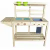 CostwayEnsemble de Cuisine en Bois Jeux d Imitation pour Enfants avec ...