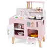 CostwayCuisine pour Enfants Ensemble de Jeu en Bois avec Cuisinières É...