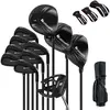 CostwayClubs de Golf Portable Léger / Driver #1 en Titane 460CC Bois 3...