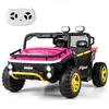 Costway24V Voiture Électrique pour Enfants Véhicule Électrique à 2 Pla...