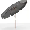 CostwayParasol de Patio Festonné 300 CM Parasol Extérieur avec Inclina...