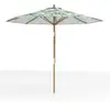 CostwayParasol de Jardin Extérieur  270 CM Parasol de Plage Inclinable...