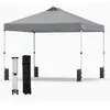 CostwayTonnelle de Jardin 3x3 m Tente Pop-Up, Montage Instantané Toit ...